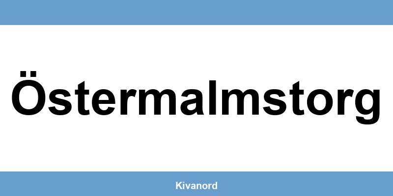 Contact PostNord noutopisteessä Östermalmstorg