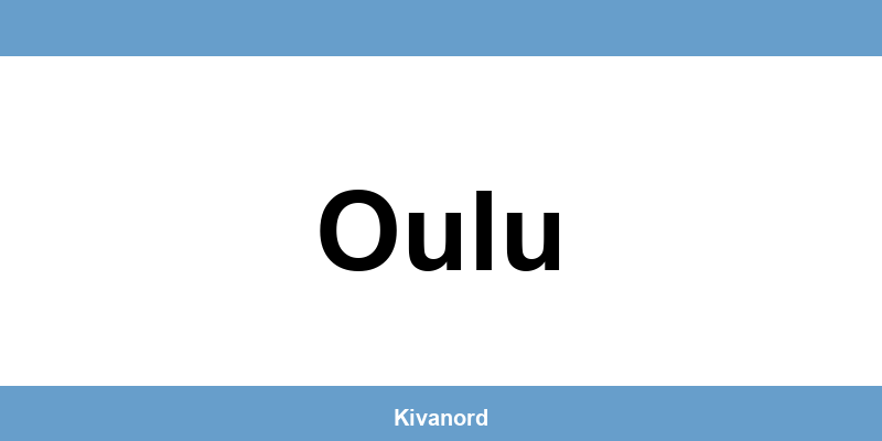 Contact PostNord noutopisteessä Oulu