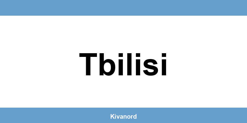 Contact PostNord noutopisteessä Tbilisi