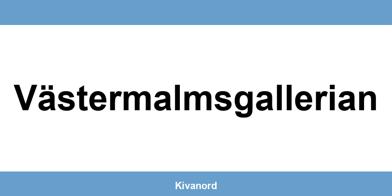 Contact PostNord noutopisteessä Västermalmsgallerian