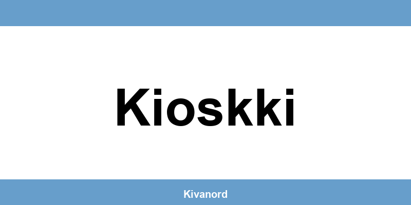 Contact PostNord noutopisteessä Kioskki
